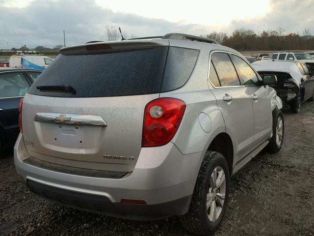 2CNALDEC4B6309210 - 2011 CHEVROLET EQUINOX LT SILVER photo 4