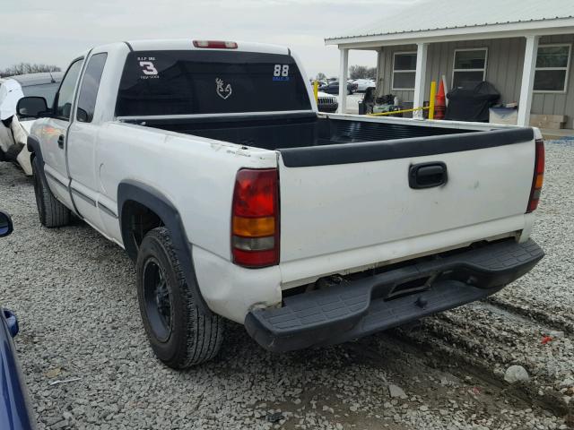 2GTEK19T8X1546630 - 1999 GMC NEW SIERRA WHITE photo 3