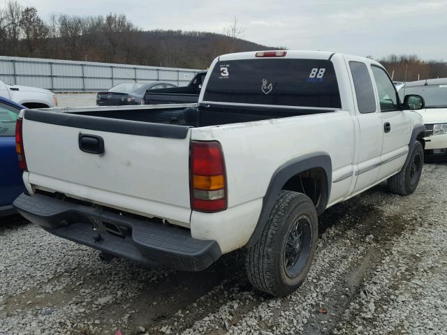 2GTEK19T8X1546630 - 1999 GMC NEW SIERRA WHITE photo 4