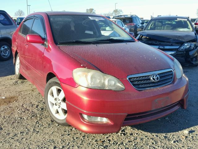 1NXBR32EX6Z732304 - 2006 TOYOTA COROLLA CE RED photo 1