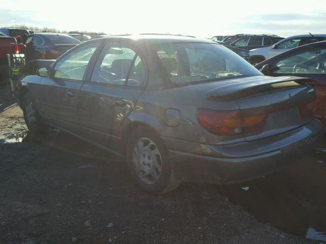 1G8ZK52751Z275623 - 2001 SATURN SL2 GRAY photo 3