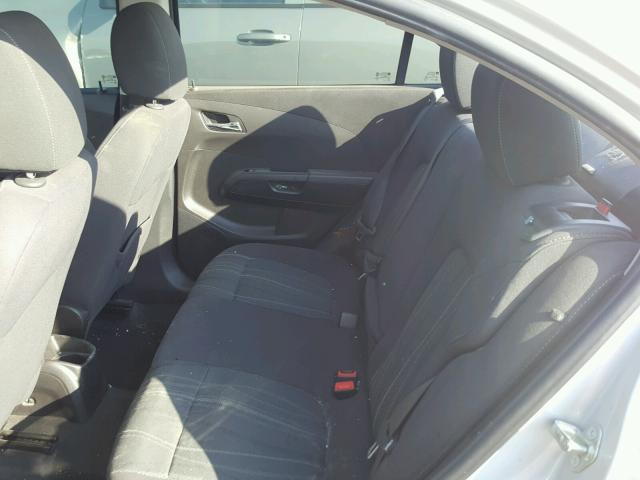 1G1JC5SH2D4180682 - 2013 CHEVROLET SONIC LT Gümüş foto 6