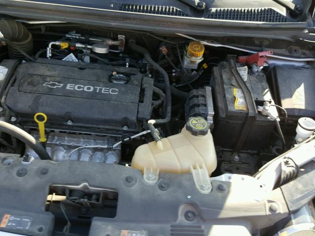 1G1JC5SH2D4180682 - 2013 CHEVROLET SONIC LT Gümüş foto 7