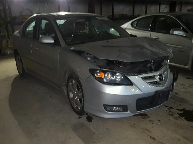 JM1BK323281140892 - 2008 MAZDA 3 S SILVER photo 1