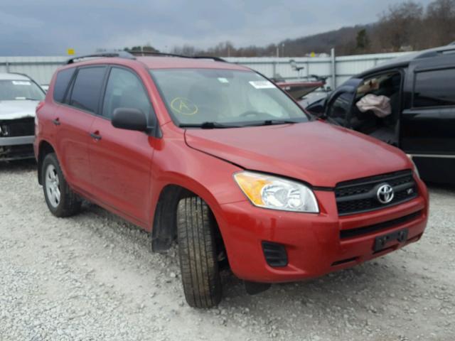 2T3BK4DVXAW019376 - 2010 TOYOTA RAV4 RED photo 1