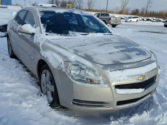 1G1ZH57B39F222717 - 2009 CHEVROLET MALIBU 1LT GOLD photo 1