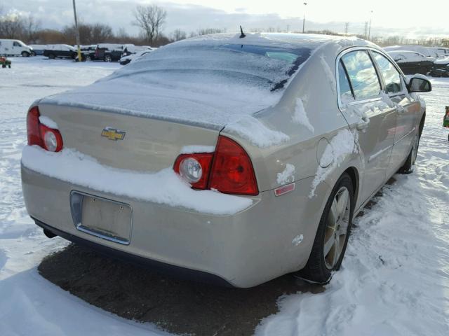 1G1ZH57B39F222717 - 2009 CHEVROLET MALIBU 1LT GOLD photo 4