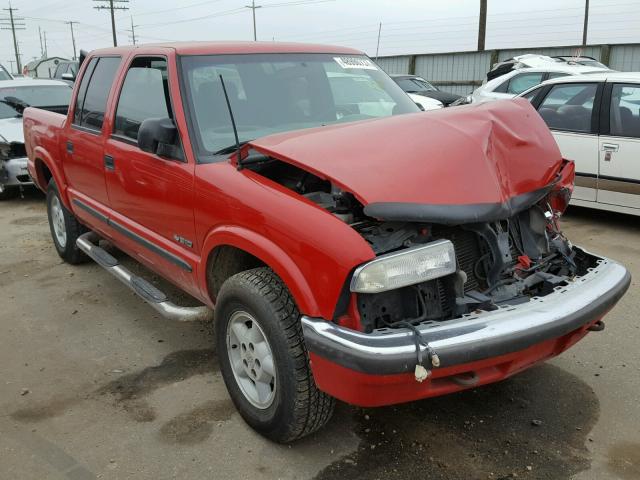 1GCDT13W41K152870 - 2001 CHEVROLET S TRUCK S1 RED photo 1