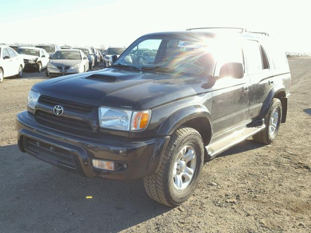 JT3HN86R010325911 - 2001 TOYOTA 4RUNNER SR BLACK photo 2