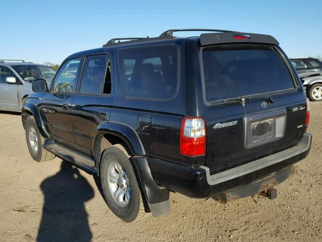 JT3HN86R010325911 - 2001 TOYOTA 4RUNNER SR BLACK photo 3