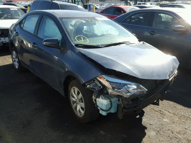 5YFBURHE8GP470486 - 2016 TOYOTA COROLLA L BLUE photo 1