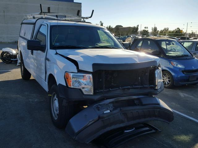 1FTNF1CF7DKF98379 - 2013 FORD F-150 WHITE photo 1