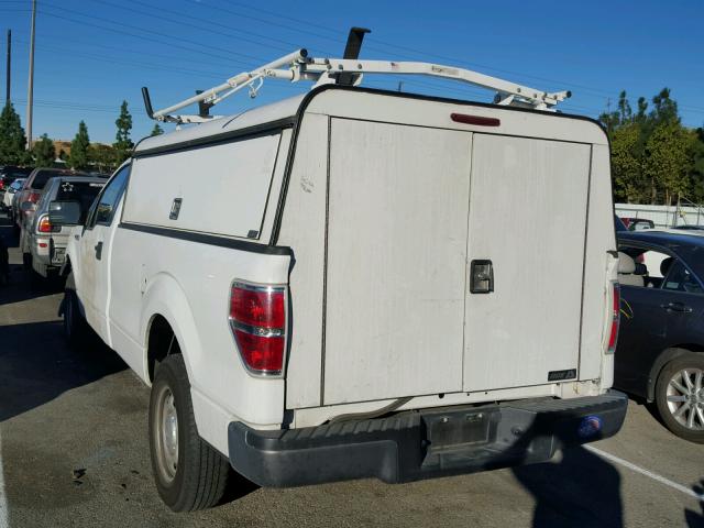 1FTNF1CF7DKF98379 - 2013 FORD F-150 WHITE photo 3