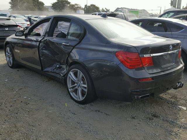 WBAKA8C58BCY36908 - 2011 BMW ALPINA B7 GRAY photo 3