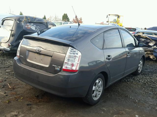 JTDKB20U893472816 - 2009 TOYOTA PRIUS GRAY photo 4