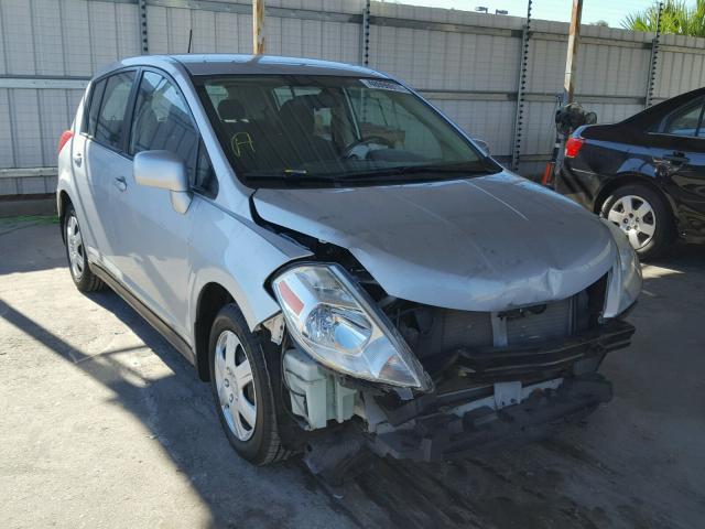 3N1BC1CPXAL372497 - 2010 NISSAN VERSA S SILVER photo 1