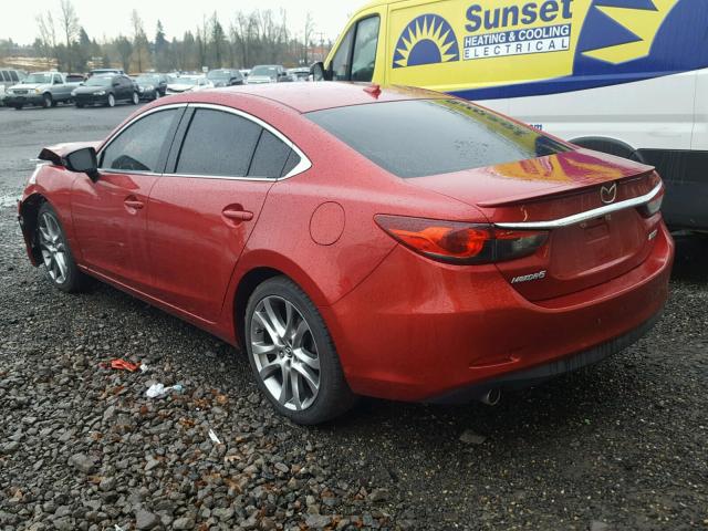 JM1GJ1W62E1144941 - 2014 MAZDA 6 GRAND TO RED photo 3