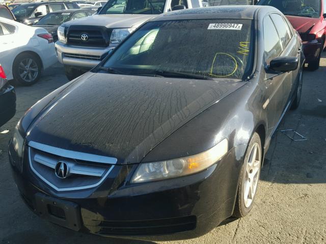 19UUA66276A003346 - 2006 ACURA 3.2TL BLACK photo 2