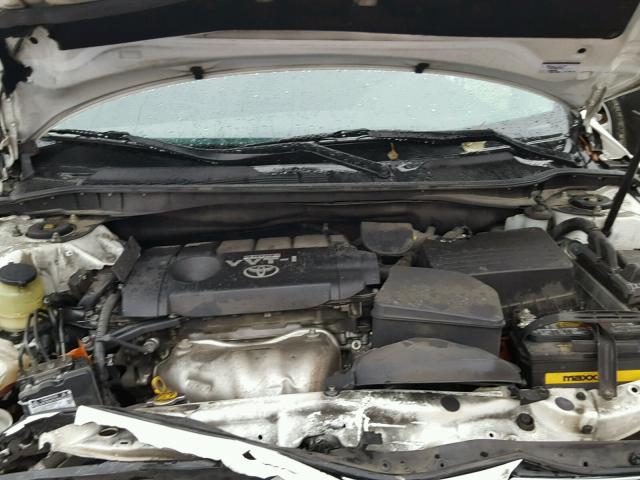 4T1BF3EK6AU513102 - 2010 TOYOTA CAMRY BASE WHITE photo 7