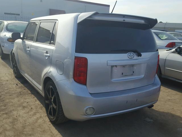 JTLKE50E791070688 - 2009 TOYOTA SCION XB SILVER photo 3