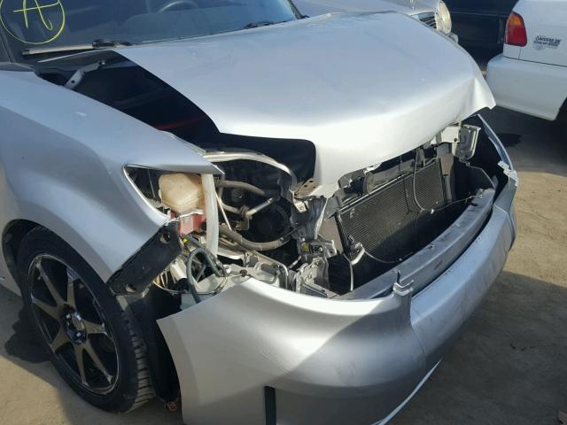 JTLKE50E791070688 - 2009 TOYOTA SCION XB 银色 照片 9