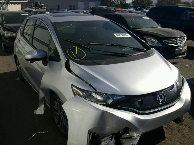 3HGGK5H86FM708938 - 2015 HONDA FIT EX SILVER photo 1