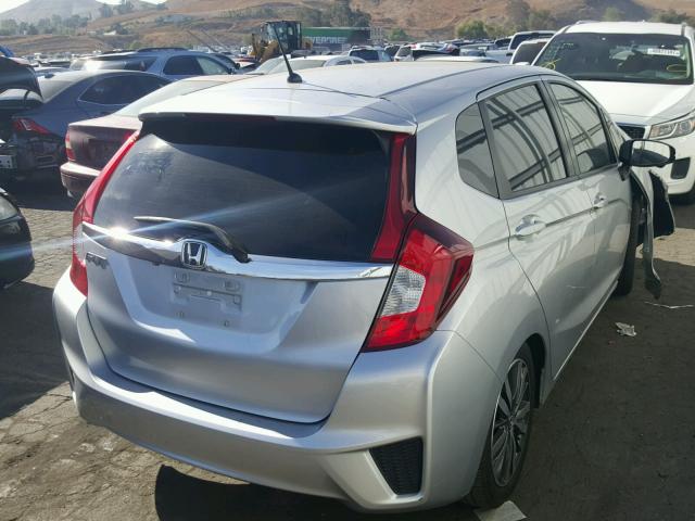 3HGGK5H86FM708938 - 2015 HONDA FIT EX SILVER photo 4