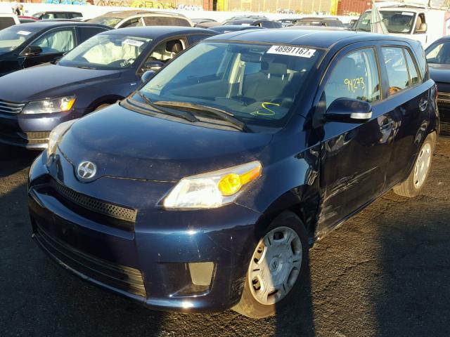 JTKKU10428J005298 - 2008 TOYOTA SCION XD BLUE photo 2