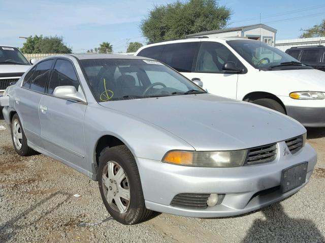 4A3AA46G02E043236 - 2002 MITSUBISHI GALANT ES SILVER photo 1