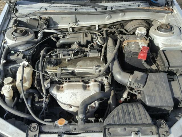 4A3AA46G02E043236 - 2002 MITSUBISHI GALANT ES SILVER photo 7