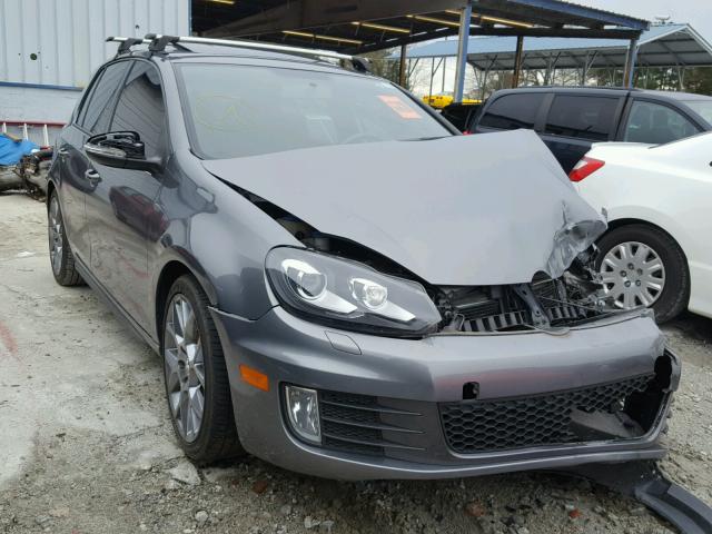 WVWHV9AJ0AW247873 - 2010 VOLKSWAGEN GTI GRAY photo 1