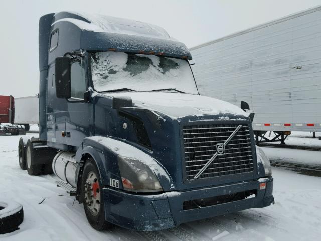 4V4NC9GH27N458153 - 2007 VOLVO VN VNL BLUE photo 1