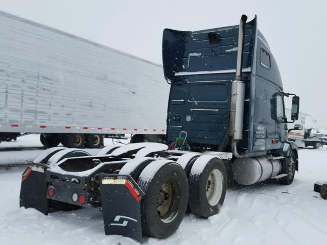 4V4NC9GH27N458153 - 2007 VOLVO VN VNL BLUE photo 4