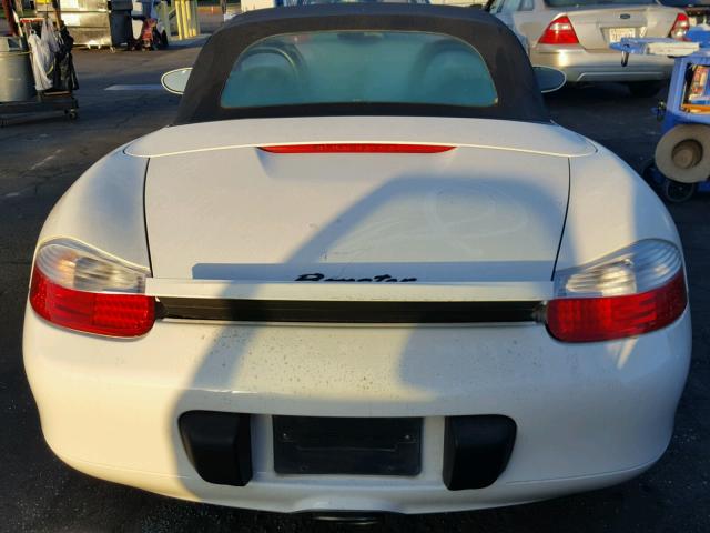 WP0CA29801U620288 - 2001 PORSCHE BOXSTER WHITE photo 6