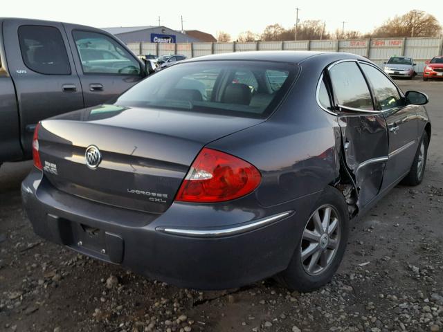 2G4WD582691237705 - 2009 BUICK LACROSSE C GRAY photo 4