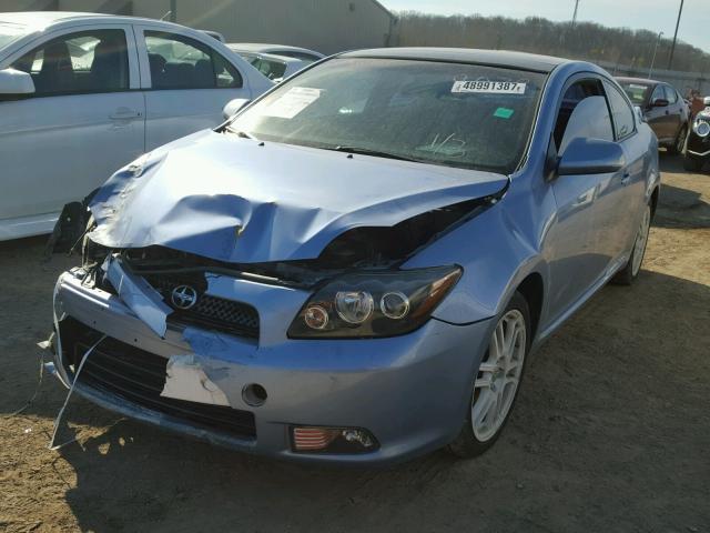 JTKDE167190288078 - 2009 TOYOTA SCION TC BLUE photo 2