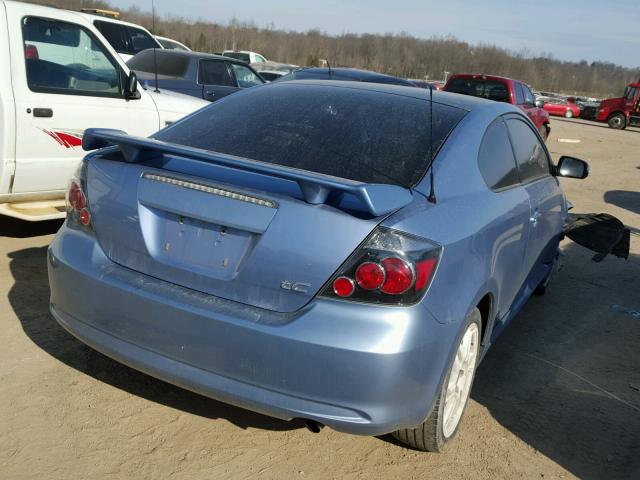 JTKDE167190288078 - 2009 TOYOTA SCION TC BLUE photo 4