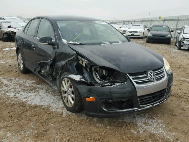 3VWAX7AJ0AM114835 - 2010 VOLKSWAGEN JETTA LIMI BLACK photo 1