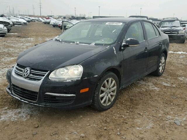 3VWAX7AJ0AM114835 - 2010 VOLKSWAGEN JETTA LIMI BLACK photo 2