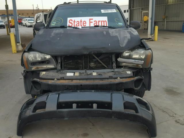 1GNDS13S142181528 - 2004 CHEVROLET TRAILBLAZE BLUE photo 9