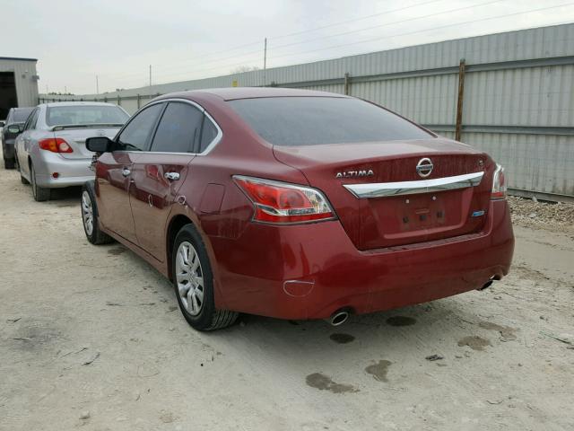 1N4AL3AP5EN336994 - 2014 NISSAN ALTIMA 2.5 MAROON photo 3