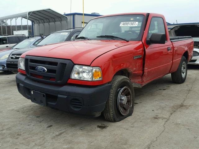 1FTKR1AD9BPB02445 - 2011 FORD RANGER RED photo 2