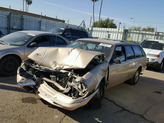 1G3AJ85MXR6427417 - 1994 OLDSMOBILE CUTLASS CR BROWN photo 2