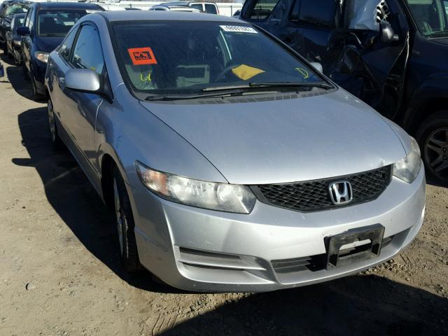 2HGFG1B61AH504620 - 2010 HONDA CIVIC LX SILVER photo 1