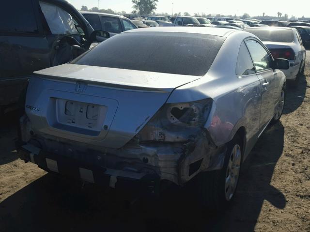 2HGFG1B61AH504620 - 2010 HONDA CIVIC LX SILVER photo 4