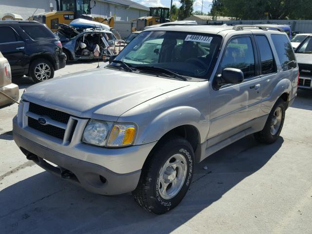 1FMZU70E33UB26720 - 2003 FORD EXPLORER S SILVER photo 2