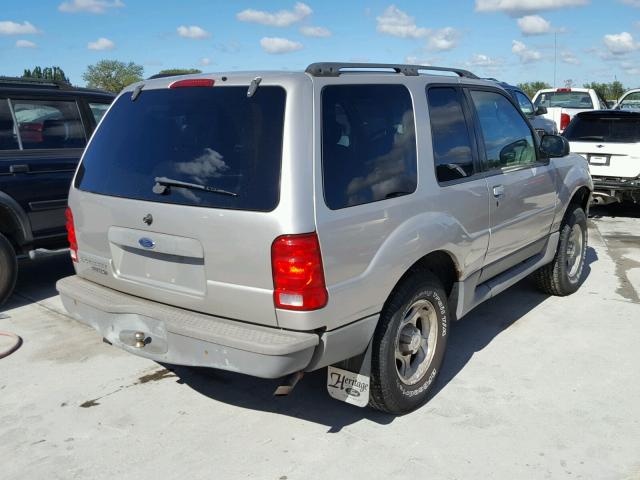 1FMZU70E33UB26720 - 2003 FORD EXPLORER S SILVER photo 4