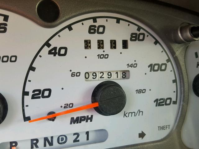 1FMZU70E33UB26720 - 2003 FORD EXPLORER S SILVER photo 8