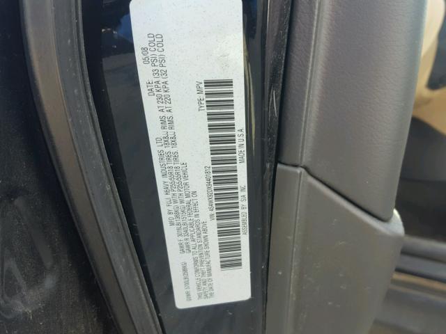 4S4WX92DX94401812 - 2009 SUBARU TRIBECA LI 黑色 照片 10