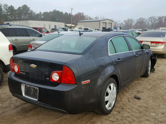 1G1ZG57B09F236660 - 2009 CHEVROLET MALIBU LS 黑色 照片 4
